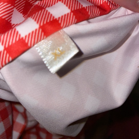 🏖 Verdelimon Tottori Red Picnic Bathing Suit Top - NWT 🏖 - Picture 6 of 6